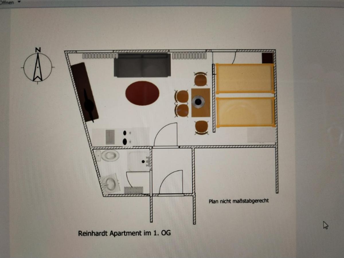 Ferienwohnung Rhede Im Og Экстерьер фото